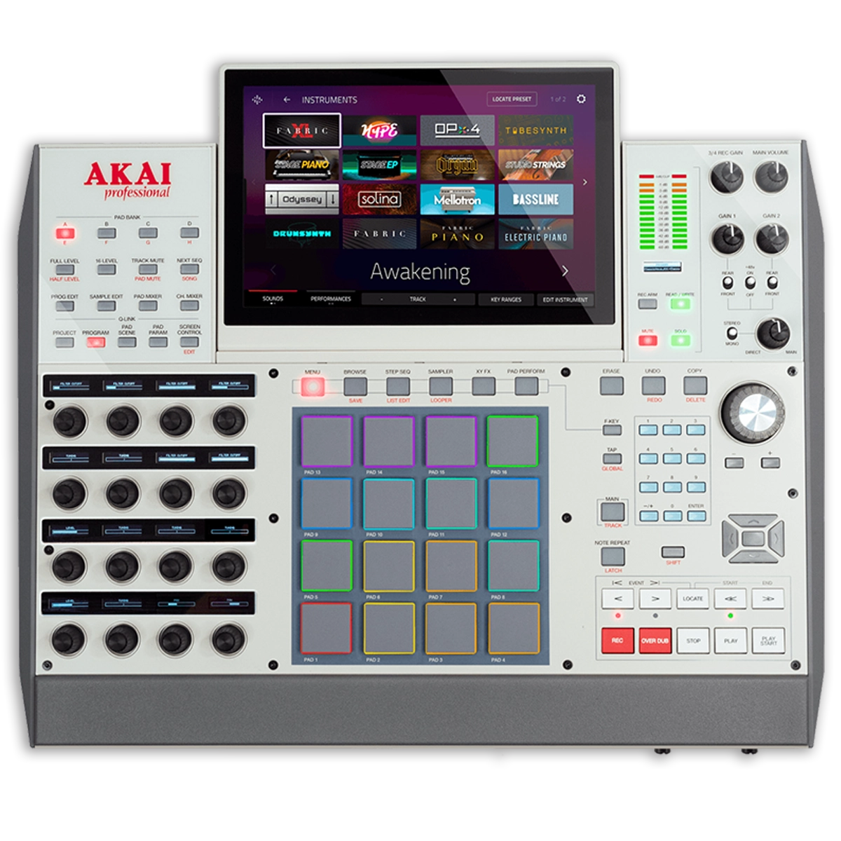 Akai MPC-X SE custom skins, created online by StyleFlip.com