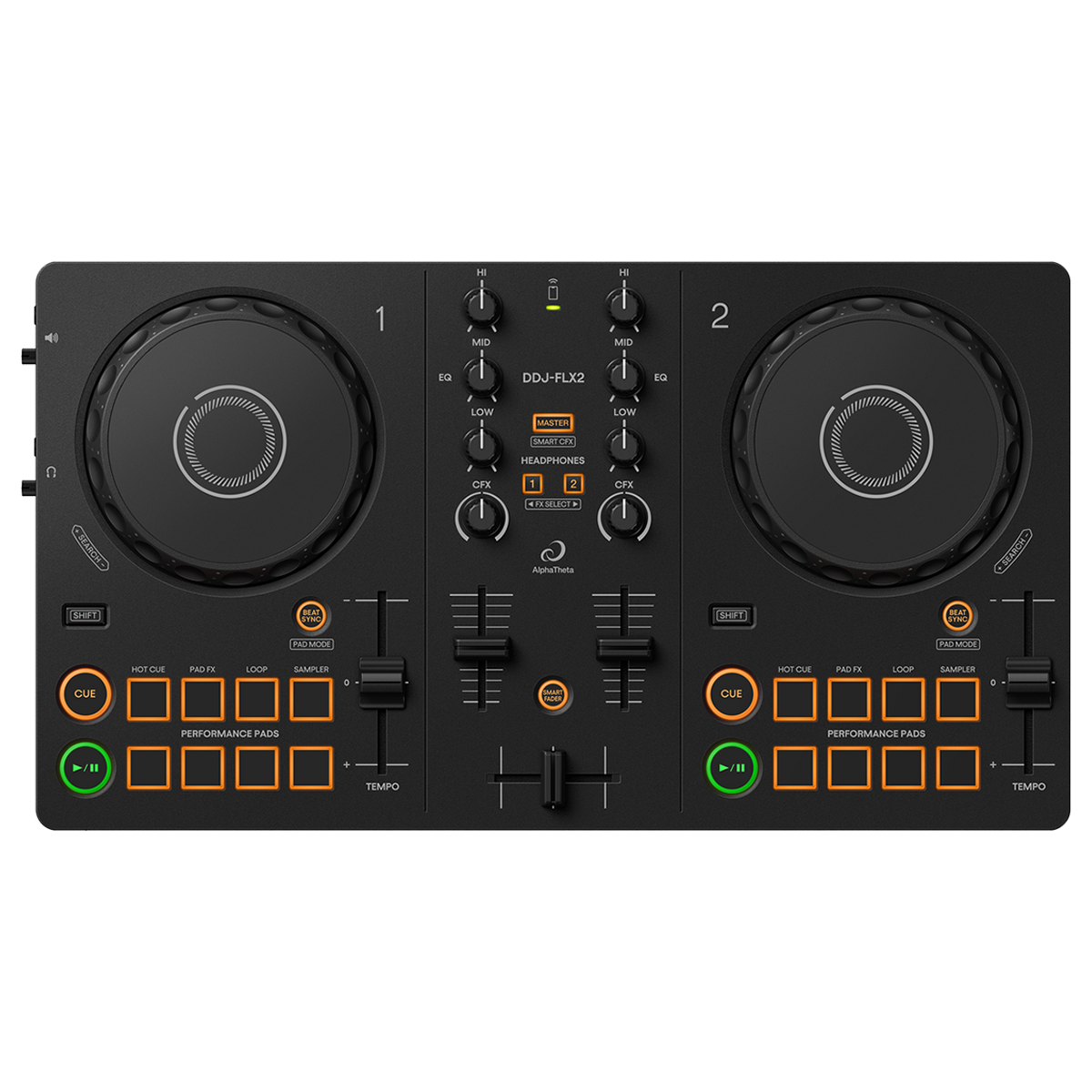 Alpha Theta DDJ-FLX2 custom skins, created online by StyleFlip.com