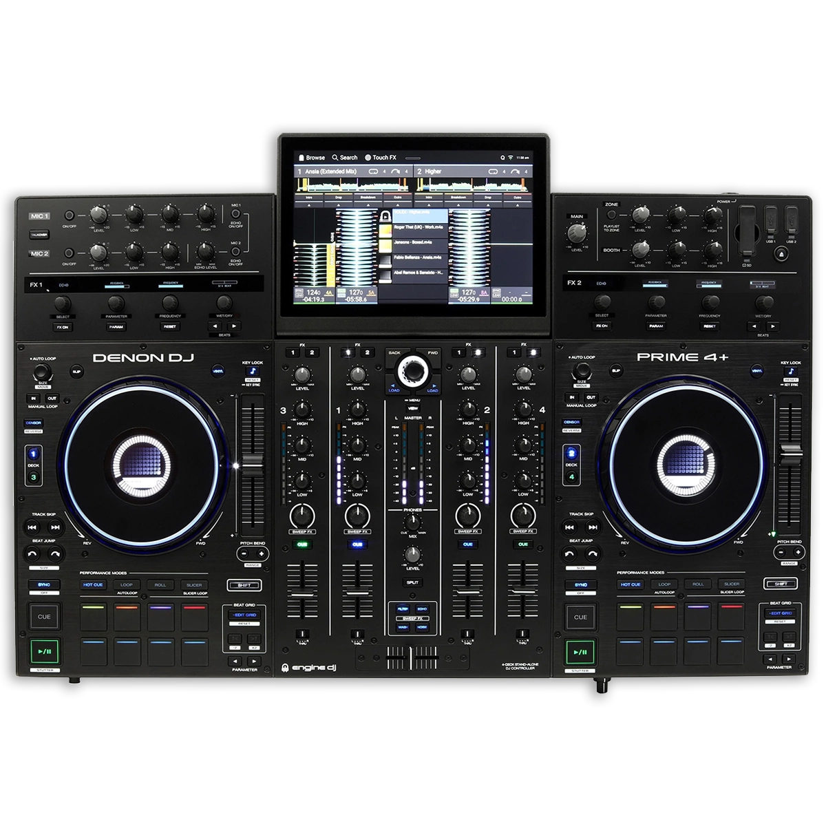 Denon Prime 4 Plus custom skins, created online by Denon Prime 4 Plus custom skins, created online by