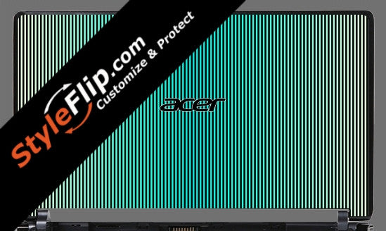 Teal Stripes Acer Aspire One 531