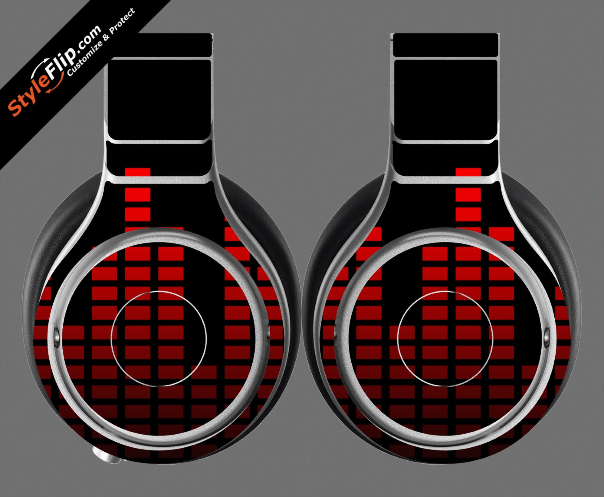 Red Equalizer Beats By Dr. Dre Beats Pro Model