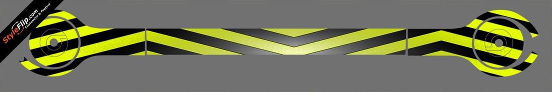 Black & Yellow Chevron Beats By Dr. Dre Solo 3 Wireless