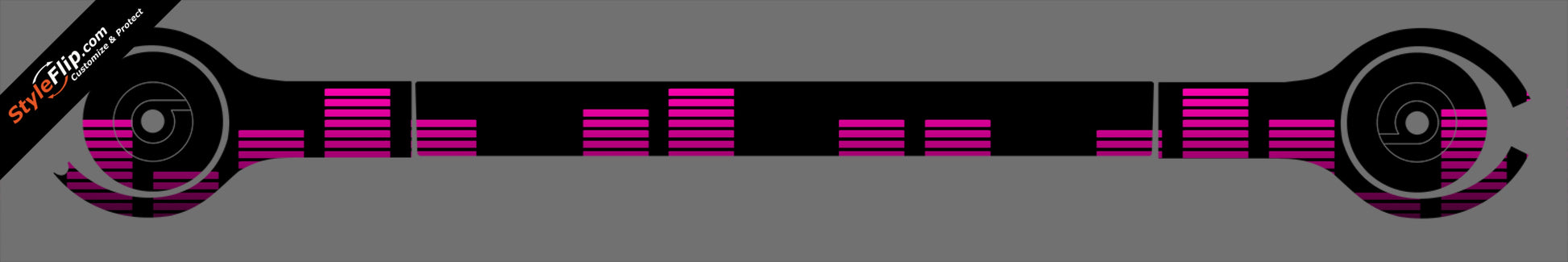 Pink Equalizer Beats By Dr. Dre Solo 3 Wireless