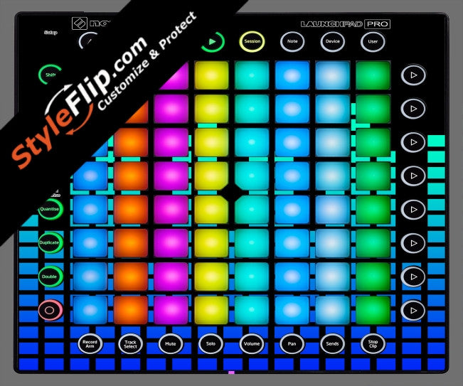 Blue Equalizer  Novation Launchpad Pro