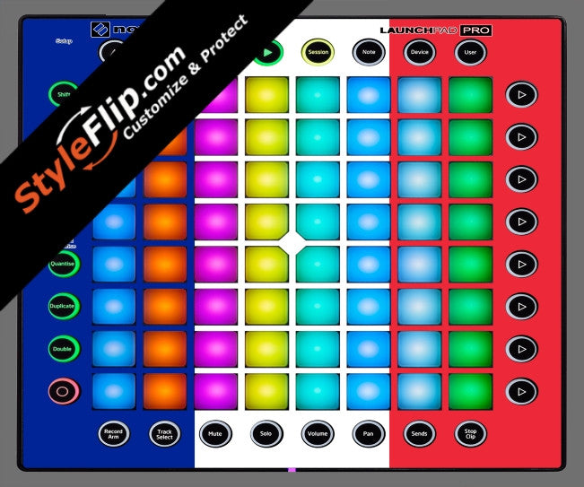 French Flag Novation Launchpad Pro
