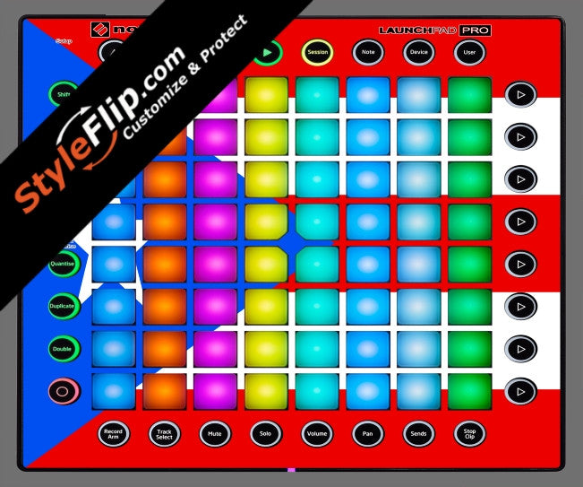 Puerto Rican flag  Novation Launchpad Pro