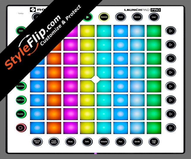 Solid White Novation Launchpad Pro