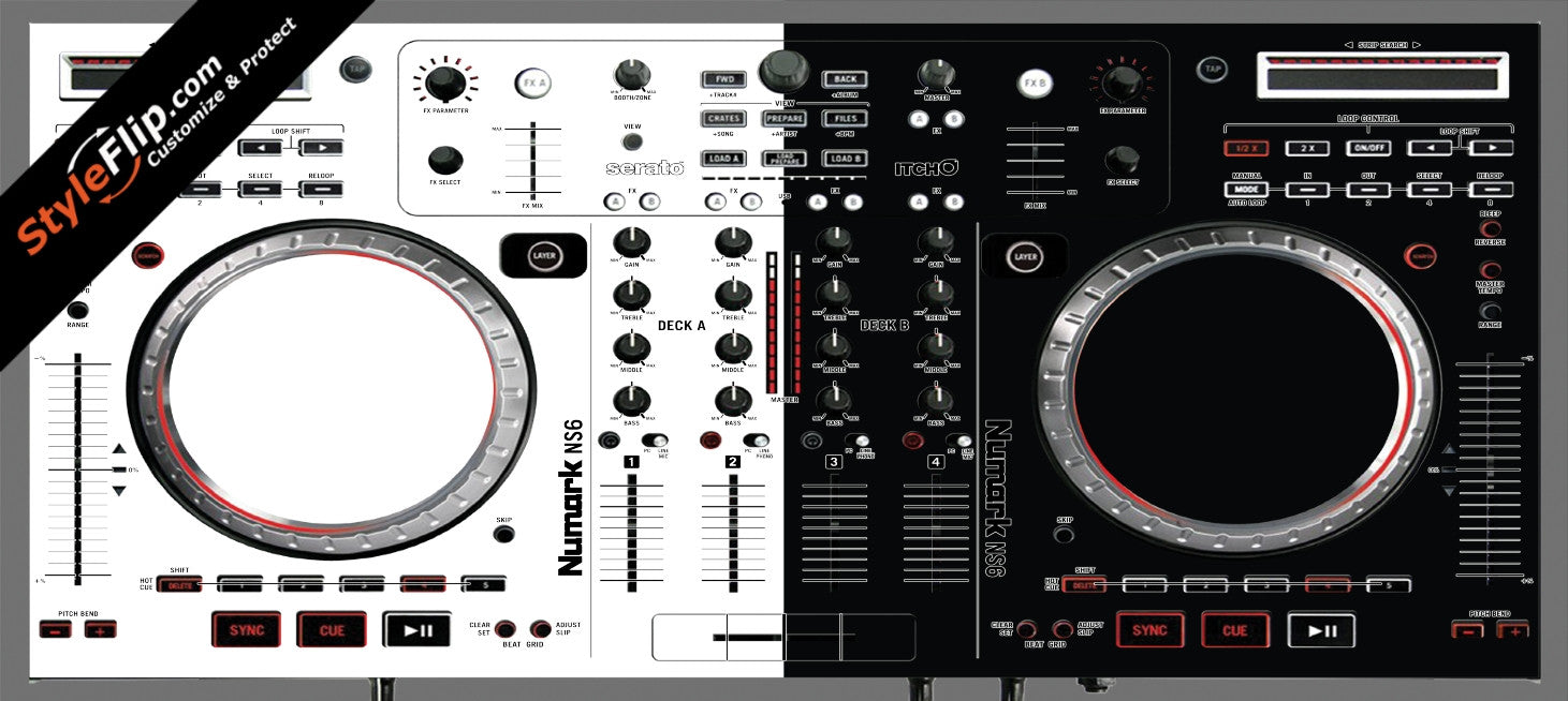 Black & White Numark NS-6