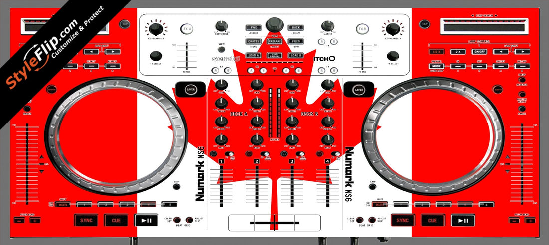 Canadian Flag  Numark NS-6