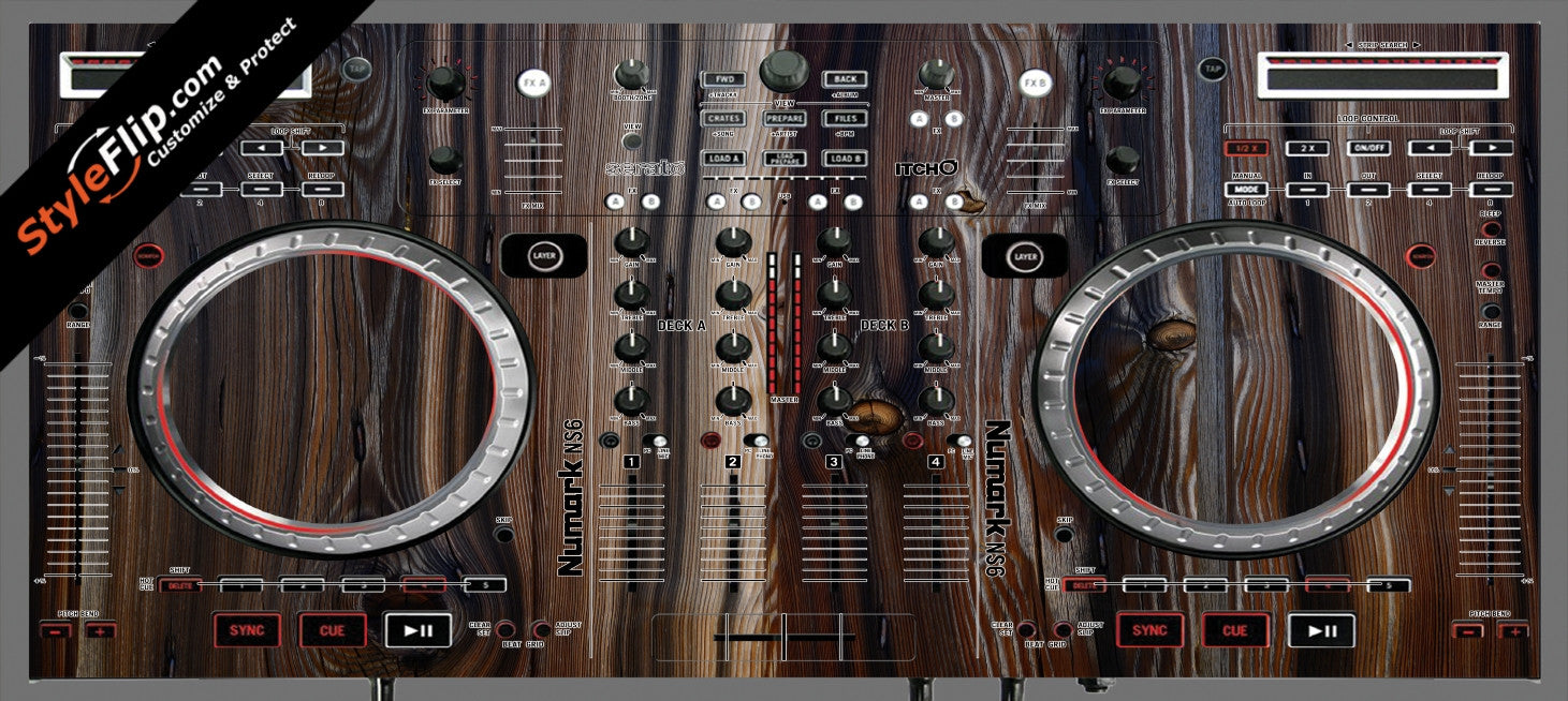 Dark Wood  Numark NS-6