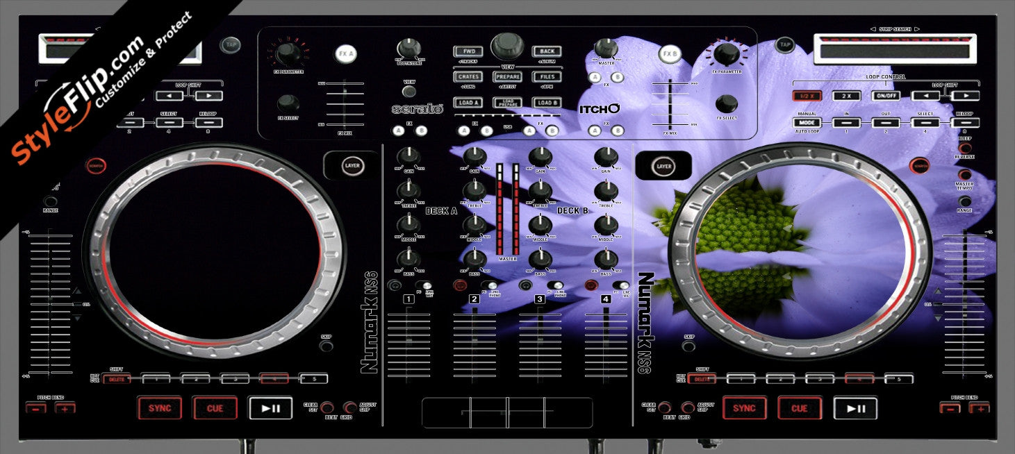 Purple Blossom  Numark NS-6