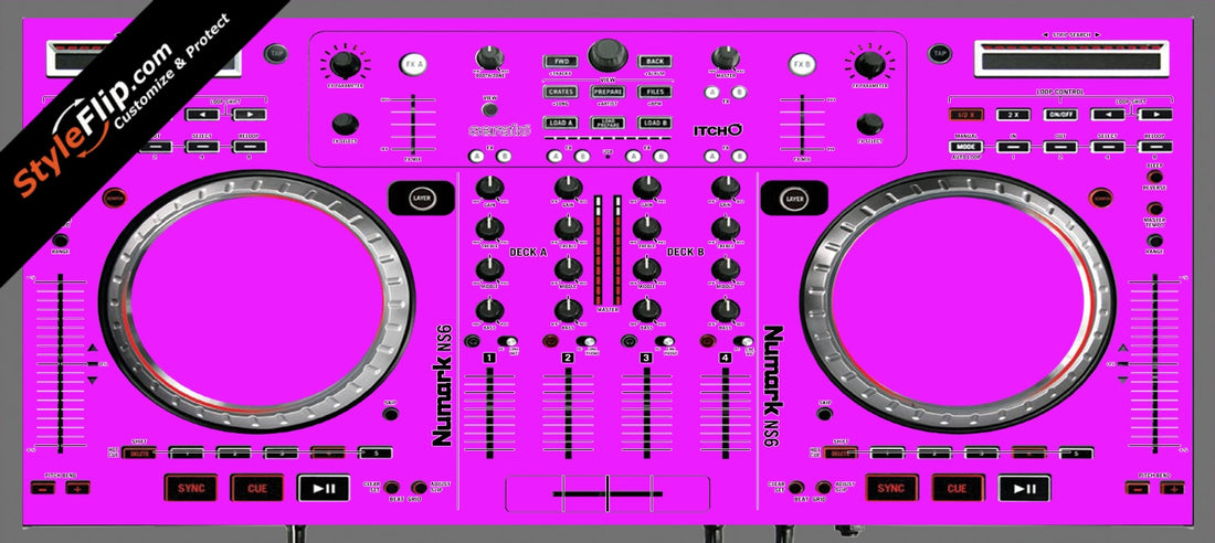 Solid Pink Numark NS-6