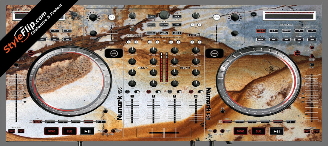 Stained Marble  Numark NS-6