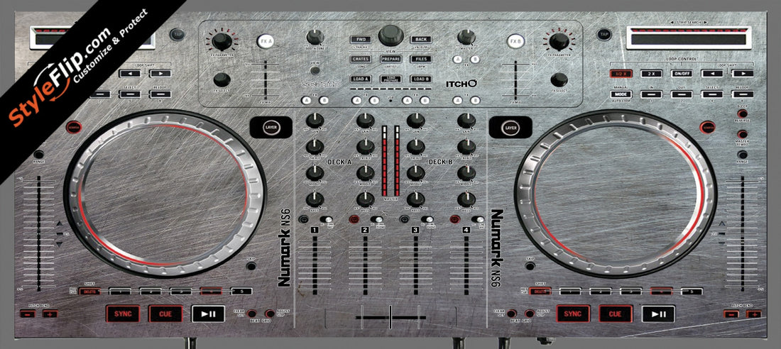 Steel Your Faceplate Numark NS-6