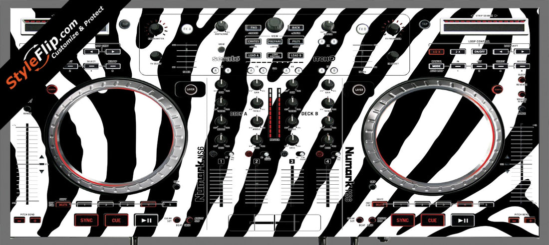 Zebra Print Numark NS-6