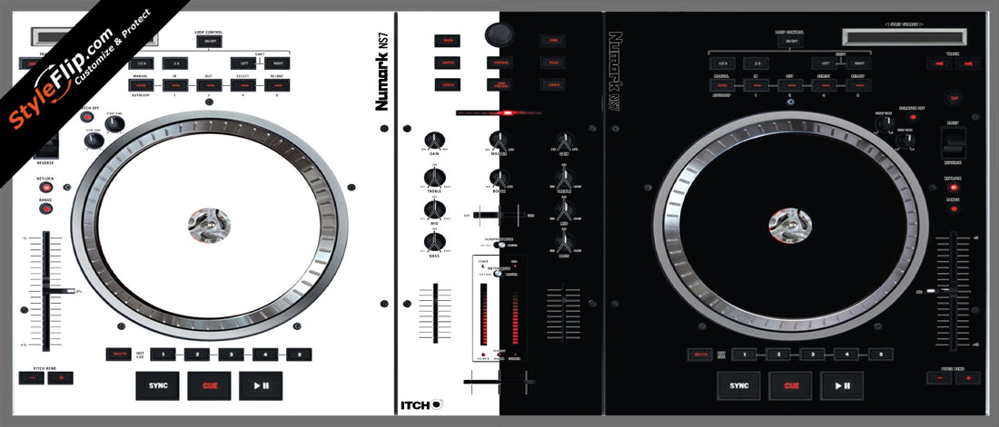 Black & White Numark NS-7