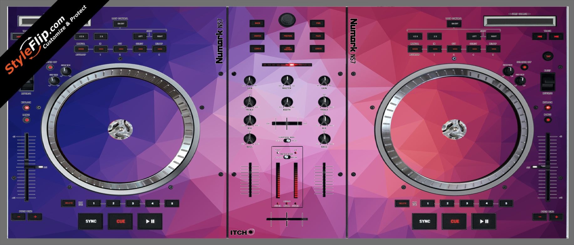 Blue Dreams Numark NS-7