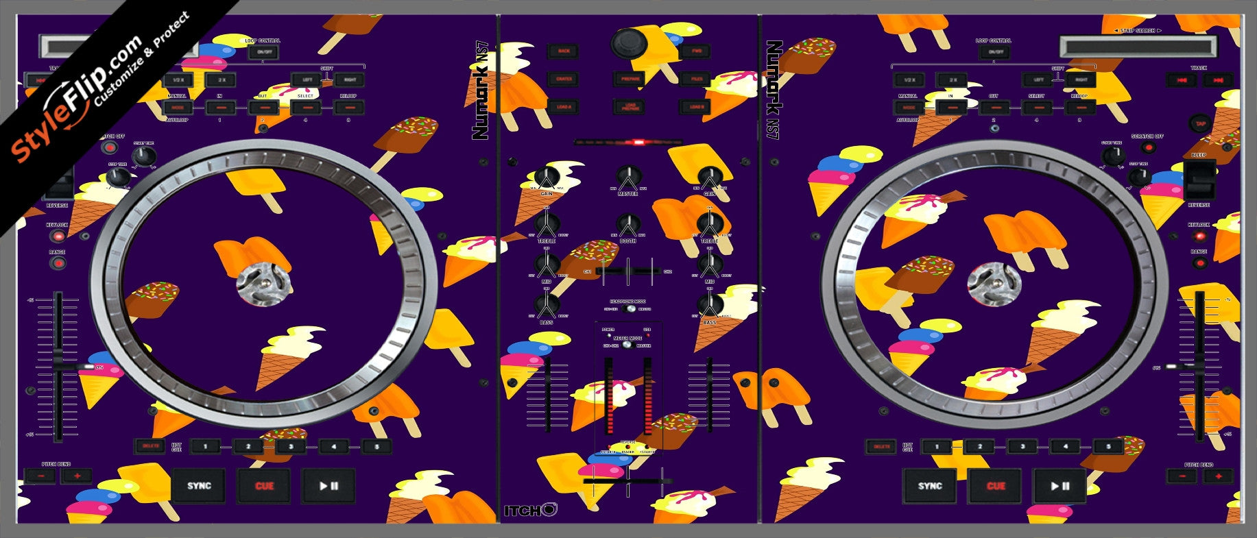 Dreamsicle  Numark NS-7