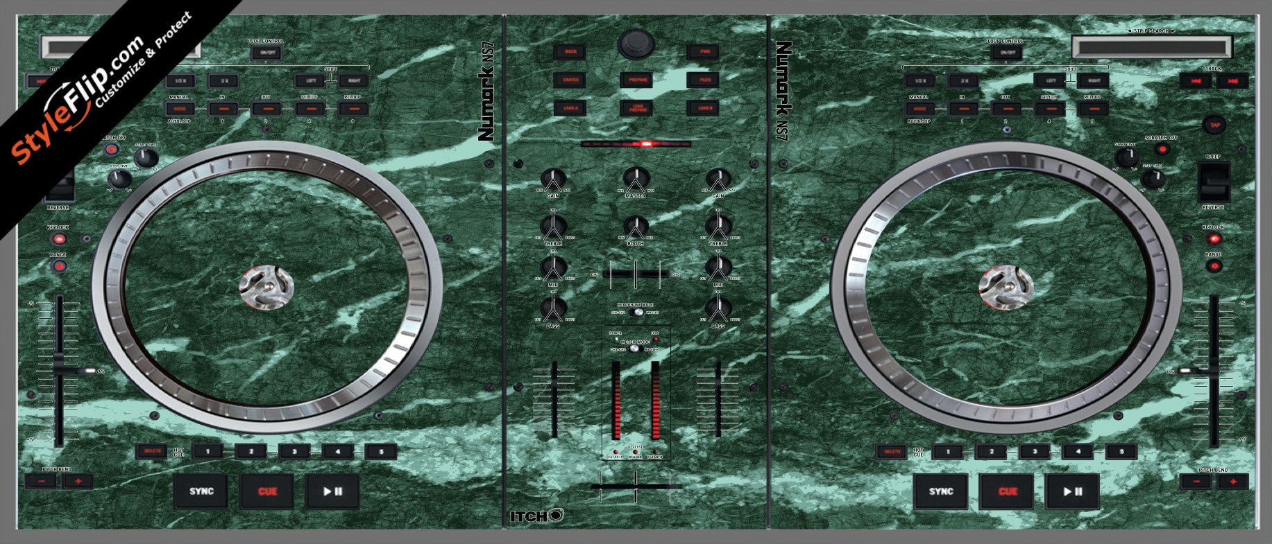 Green Marble Numark NS-7