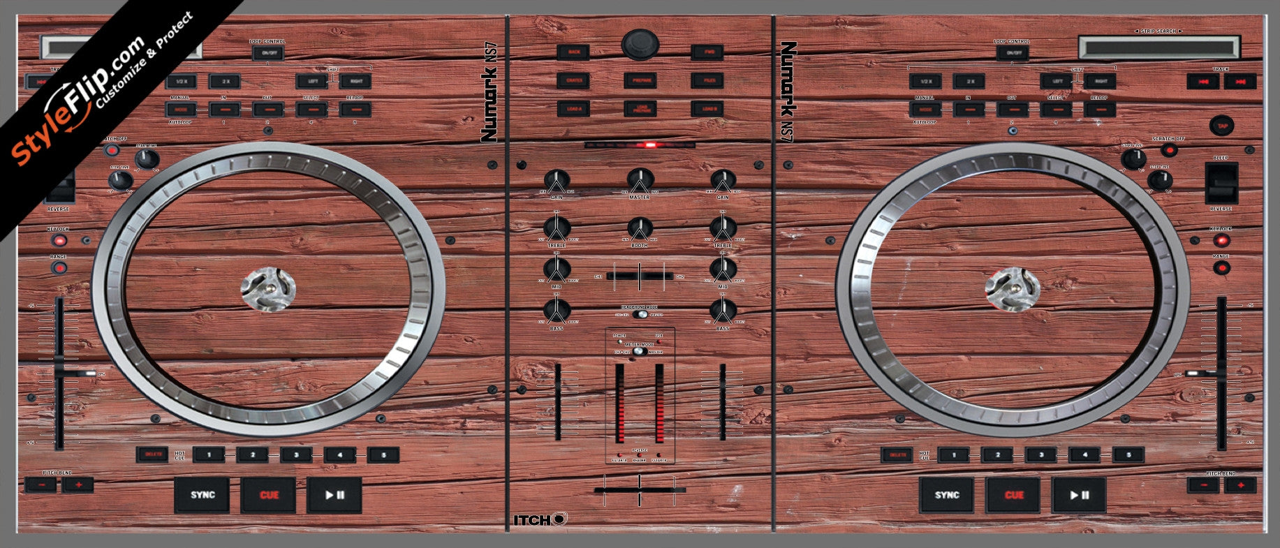 Old Wood  Numark NS-7