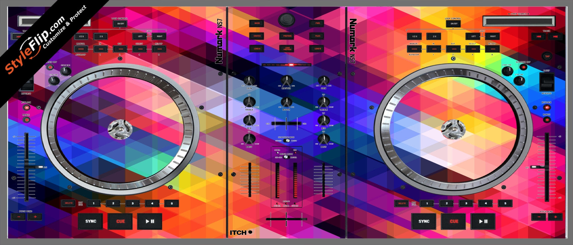 Pixalated Numark NS-7