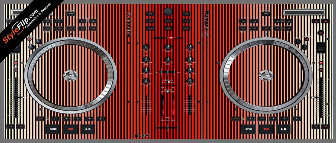 Red Stripes Numark NS-7