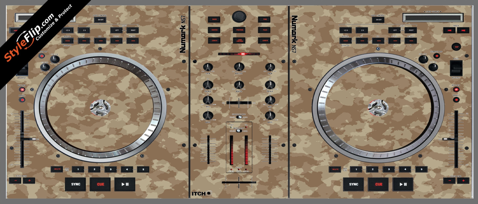 Sandstorm  Numark NS-7