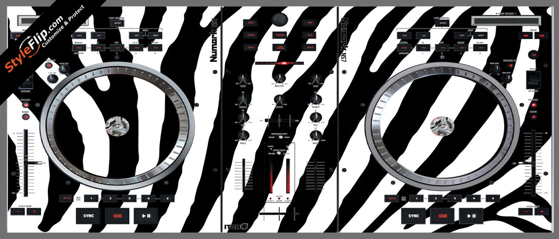 Zebra Print Numark NS-7
