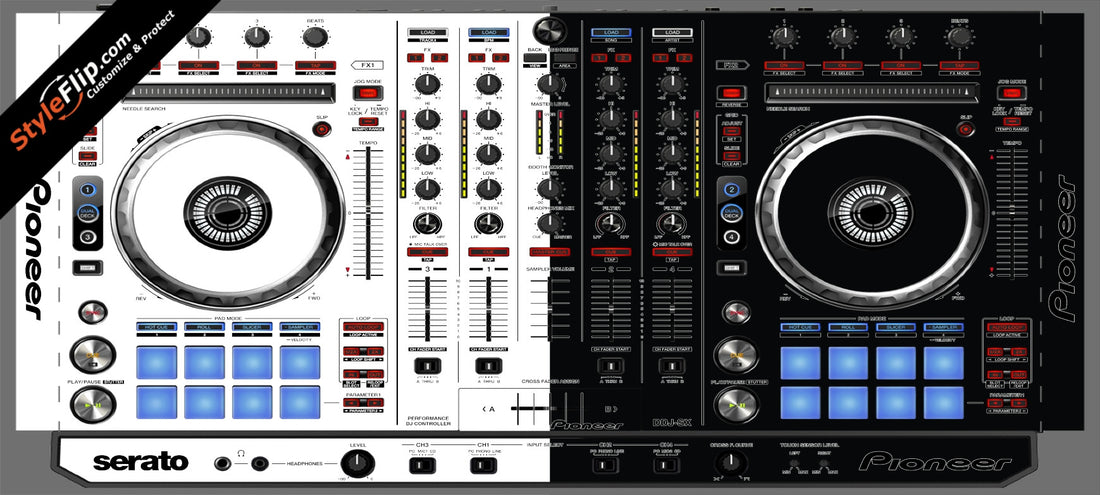 Black & White Pioneer DDJ-SX