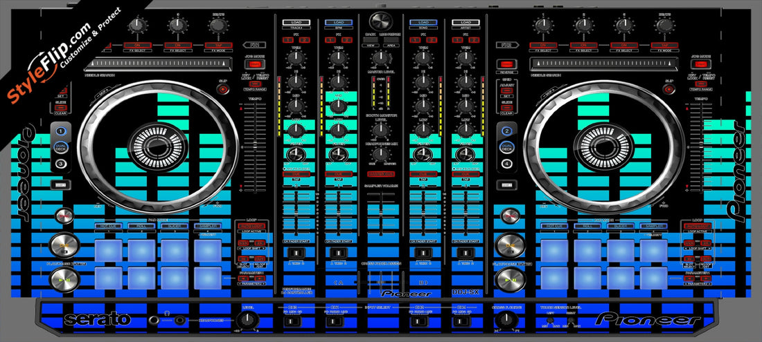 Blue Equalizer  Pioneer DDJ-SX