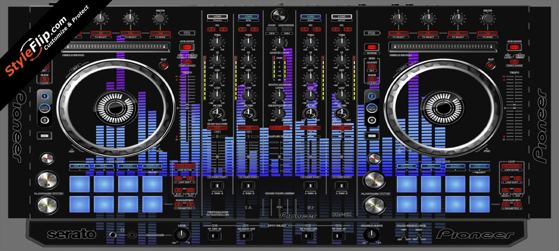 Blue Tones Pioneer DDJ-SX