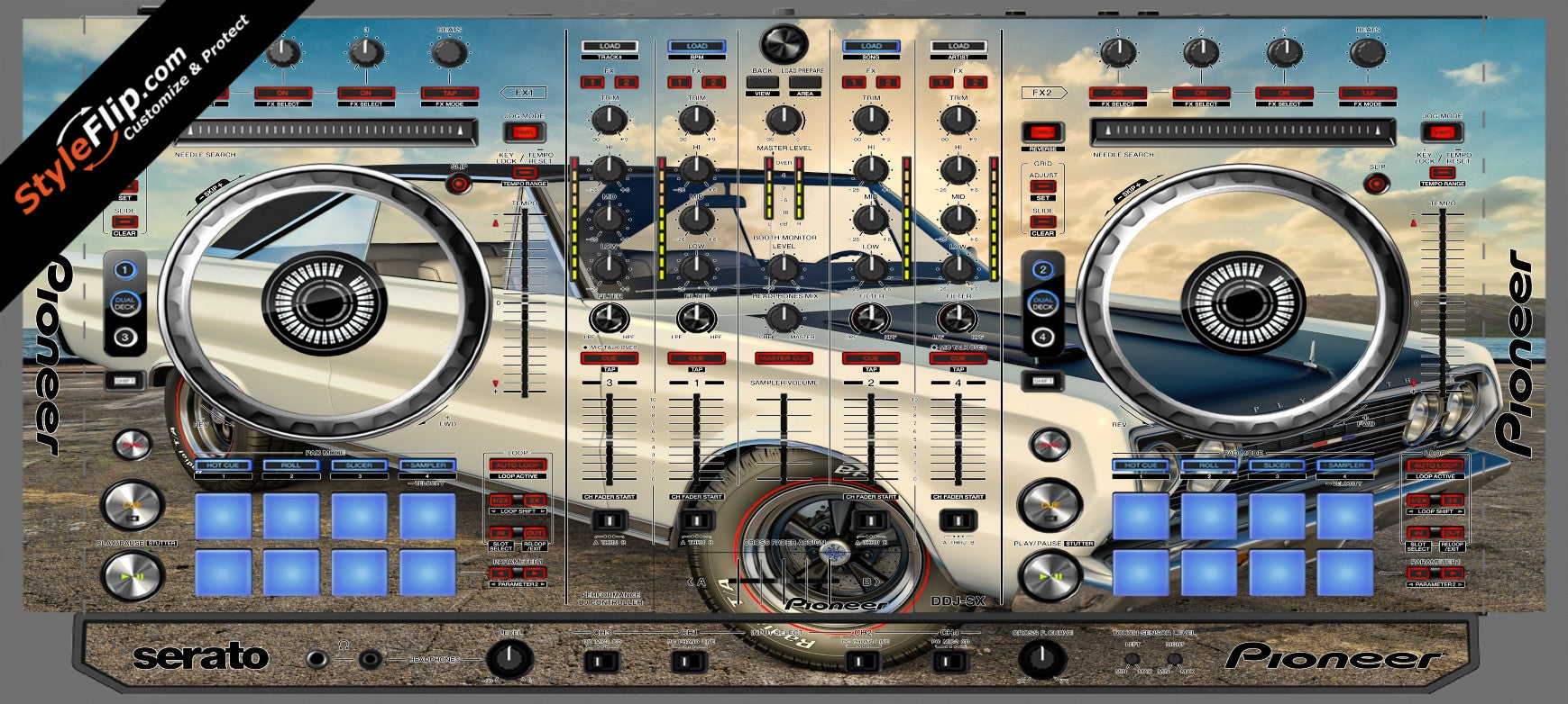 Burnout  Pioneer DDJ-SX