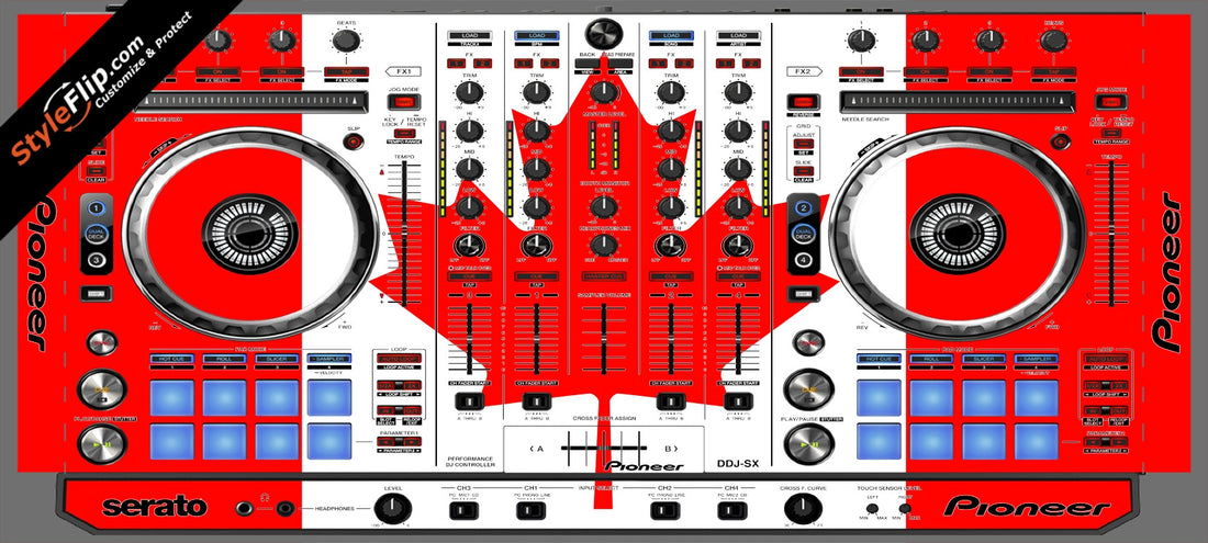Canadian Flag  Pioneer DDJ-SX