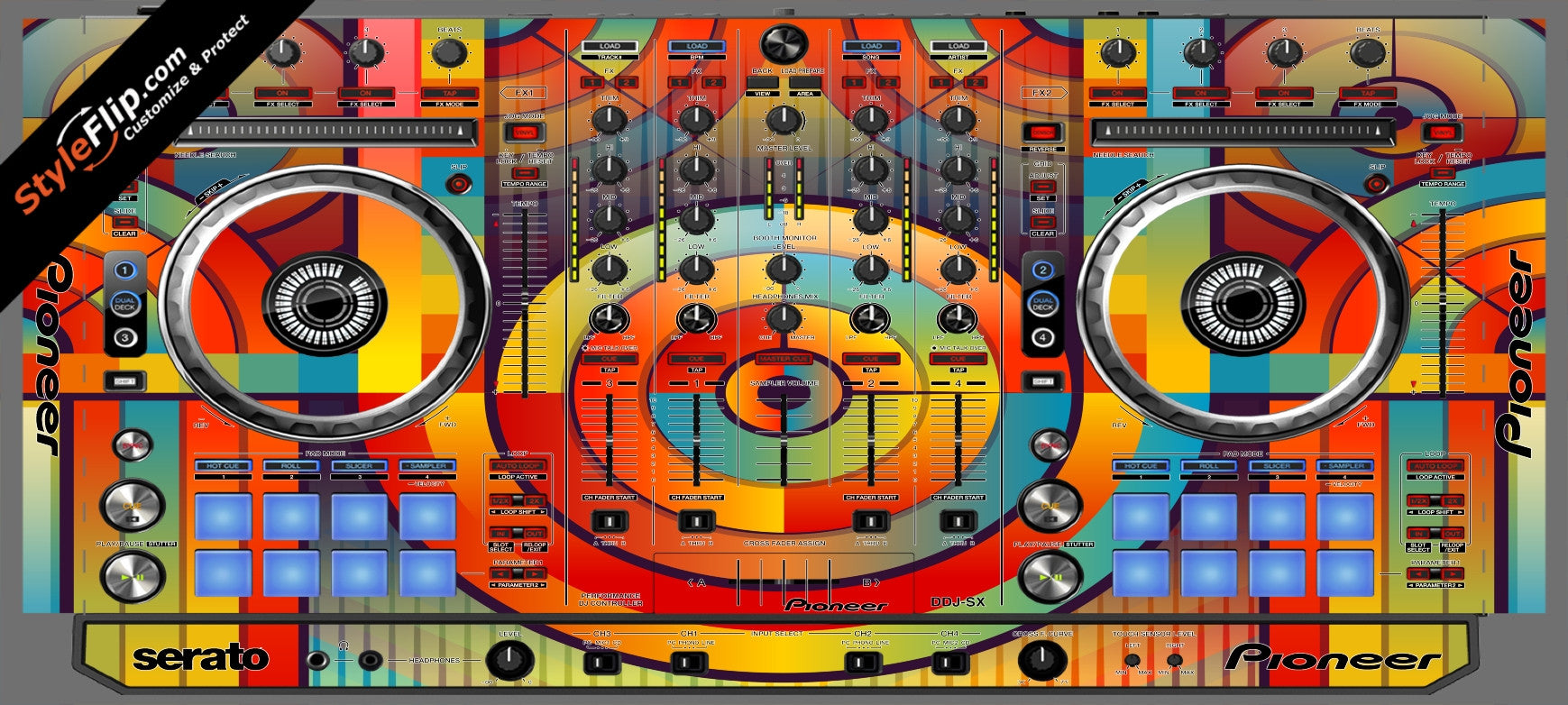 Glassworks Pioneer DDJ-SX