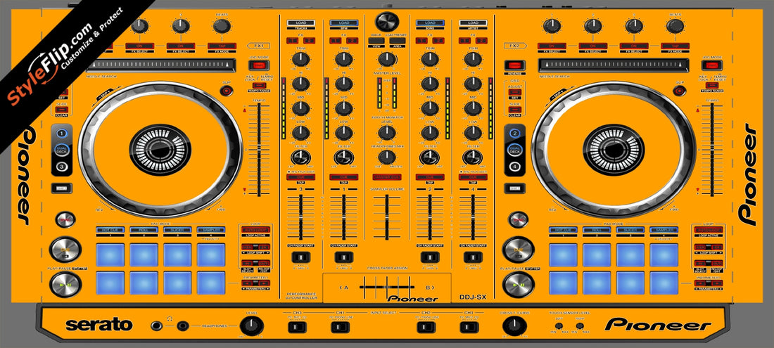 Solid Orange Pioneer DDJ-SX