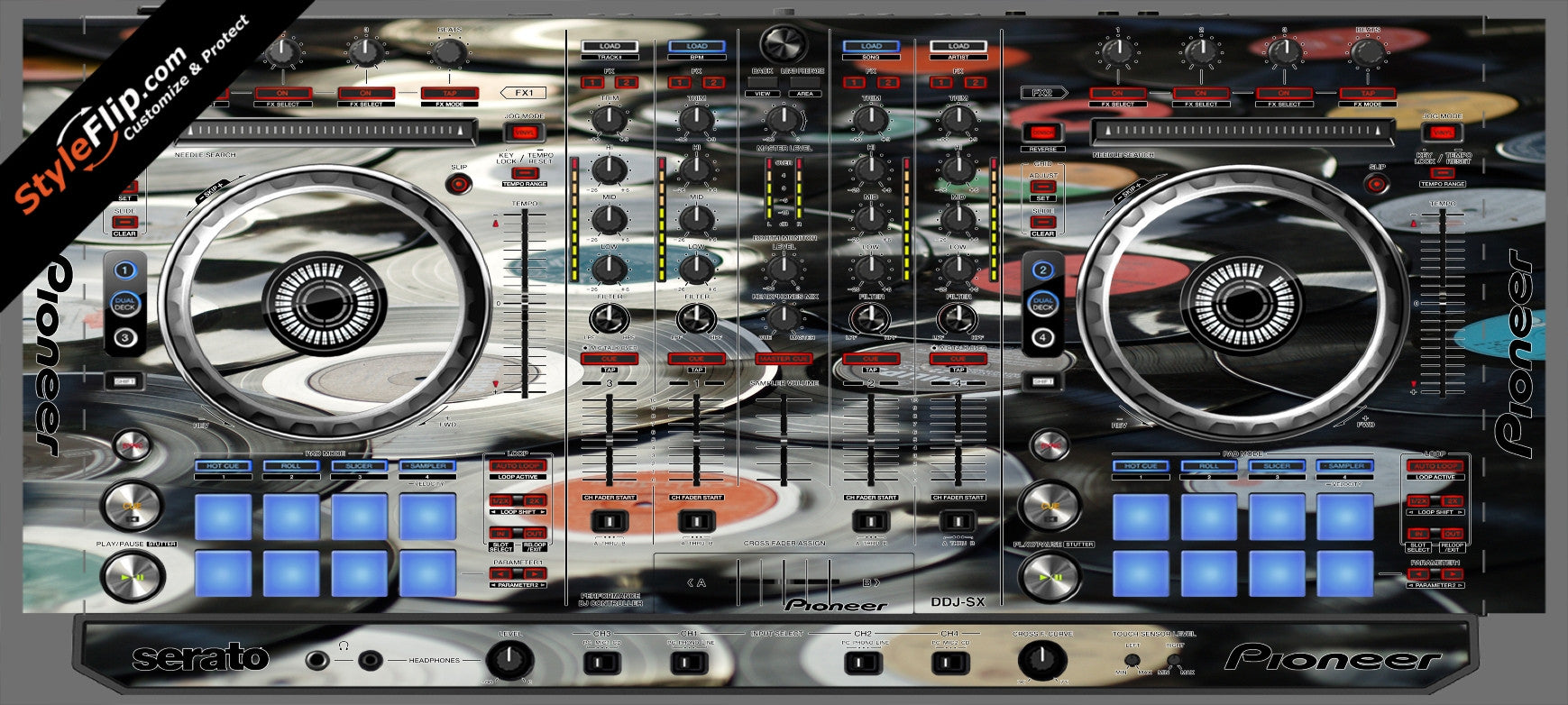 Wax On  Pioneer DDJ-SX