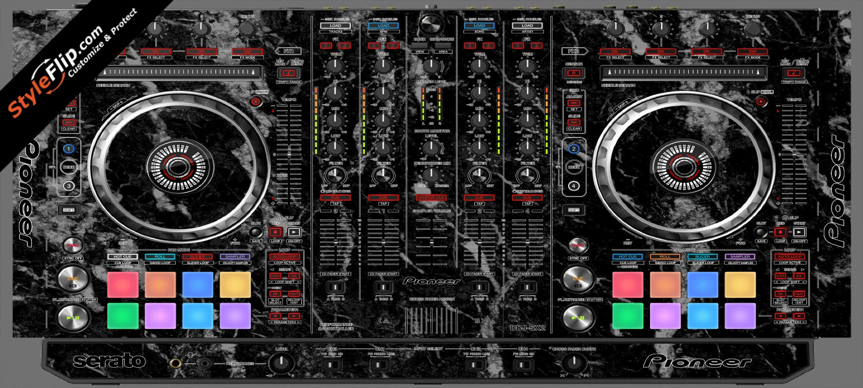 Black Marble  Pioneer DDJ-SX2