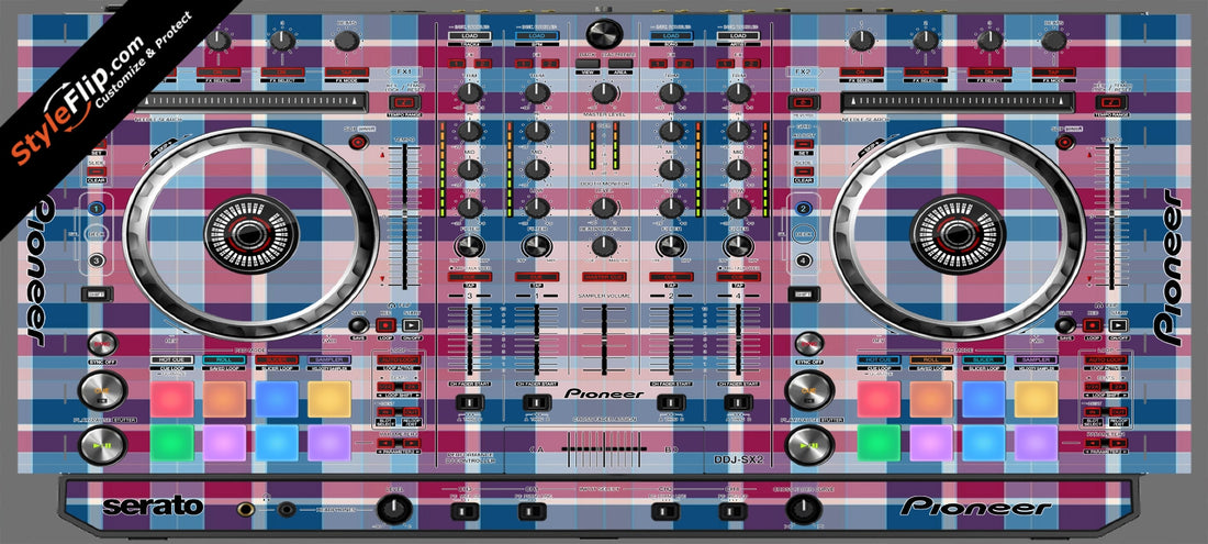 Classic Plaid  Pioneer DDJ-SX2