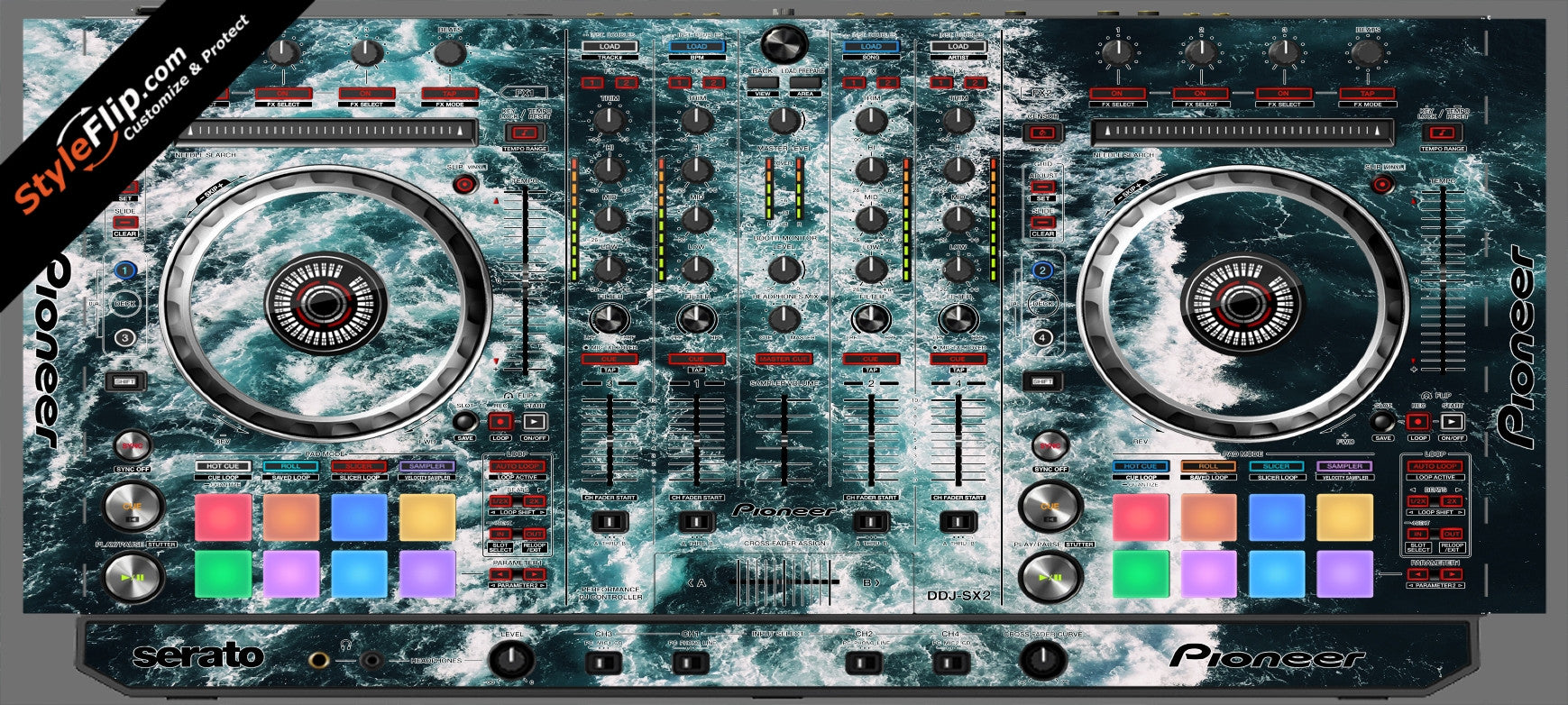 Deep Blue  Pioneer DDJ-SX2