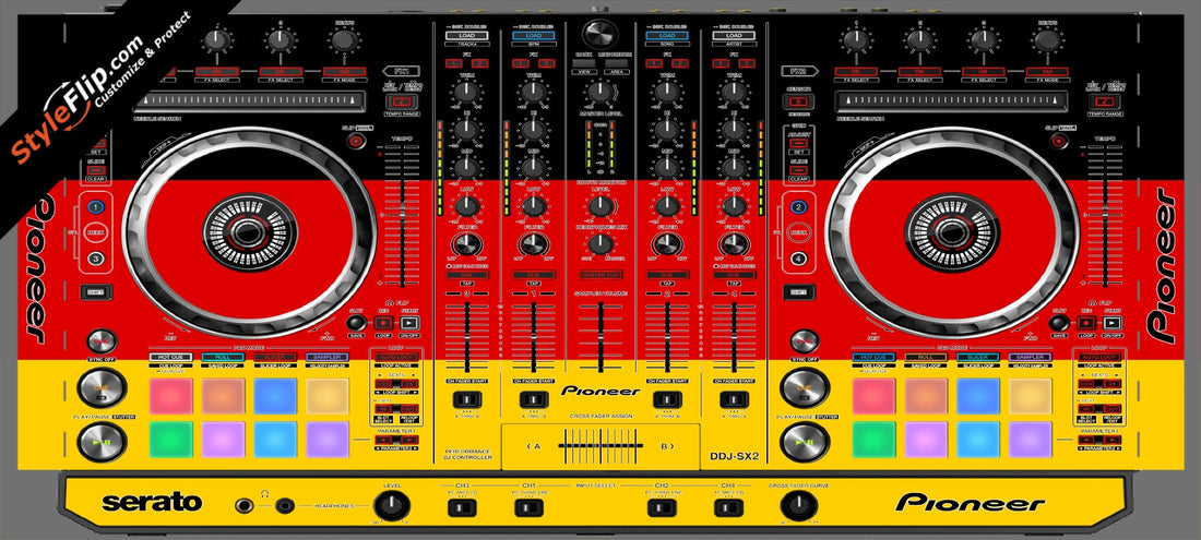 German Flag  Pioneer DDJ-SX2