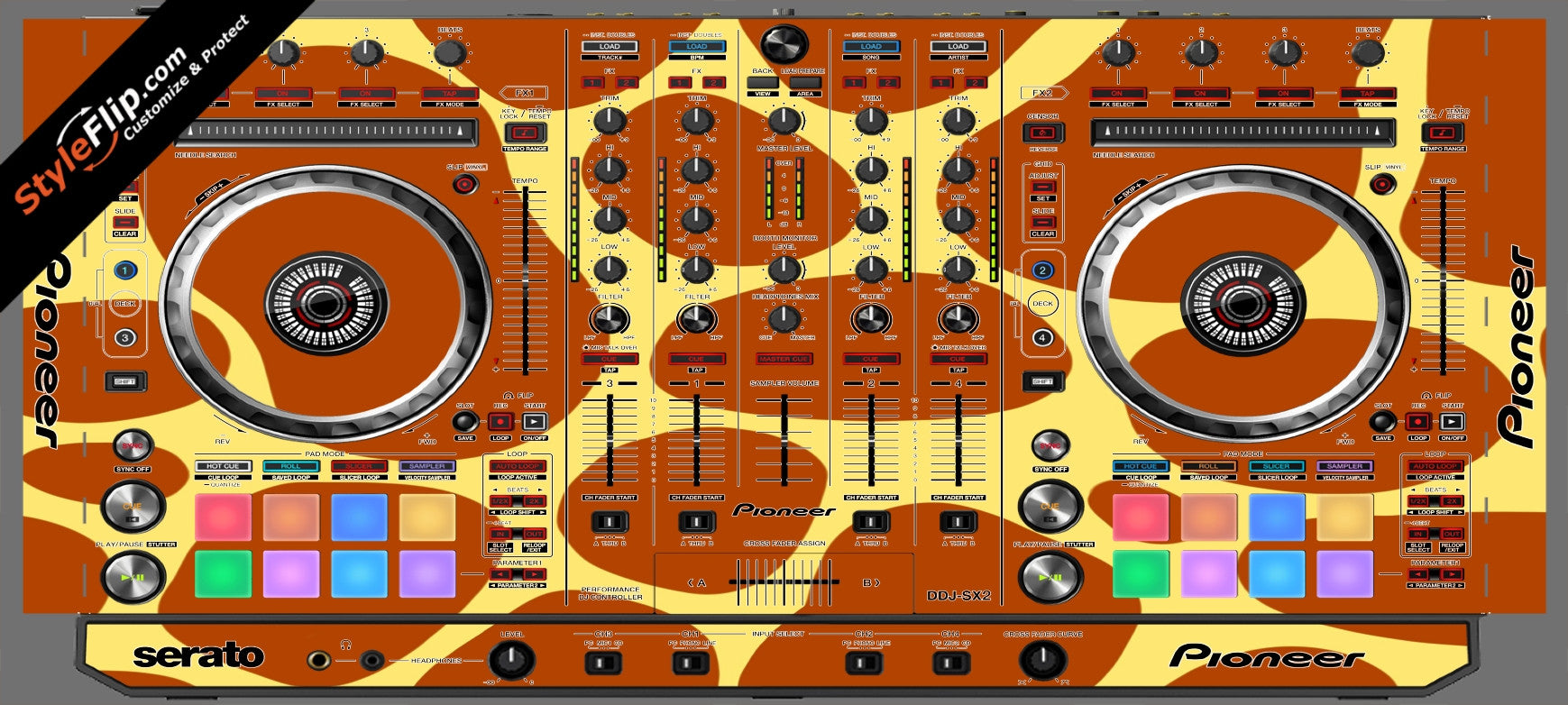 Giraffe Print  Pioneer DDJ-SX2