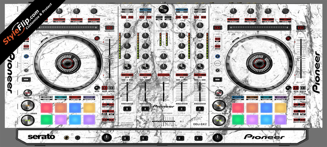 White Marble Pioneer DDJ-SX2