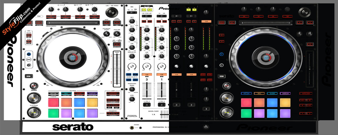 Black & White Pioneer DDJ-SZ