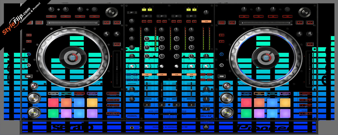 Blue Equalizer  Pioneer DDJ-SZ