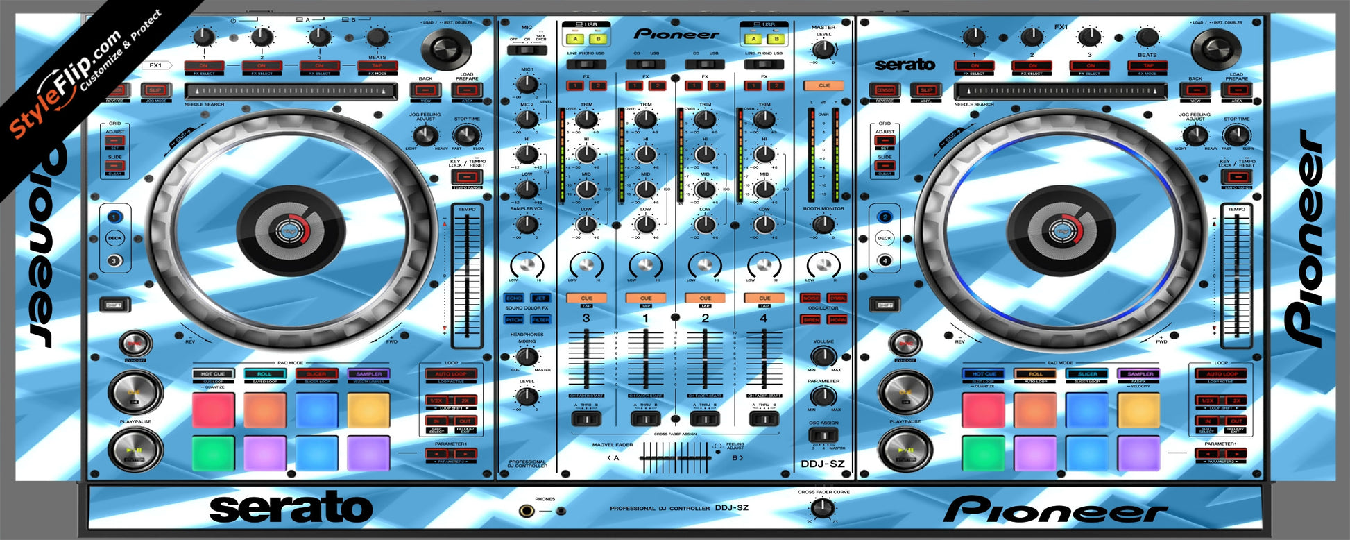 Frozen Pioneer DDJ-SZ