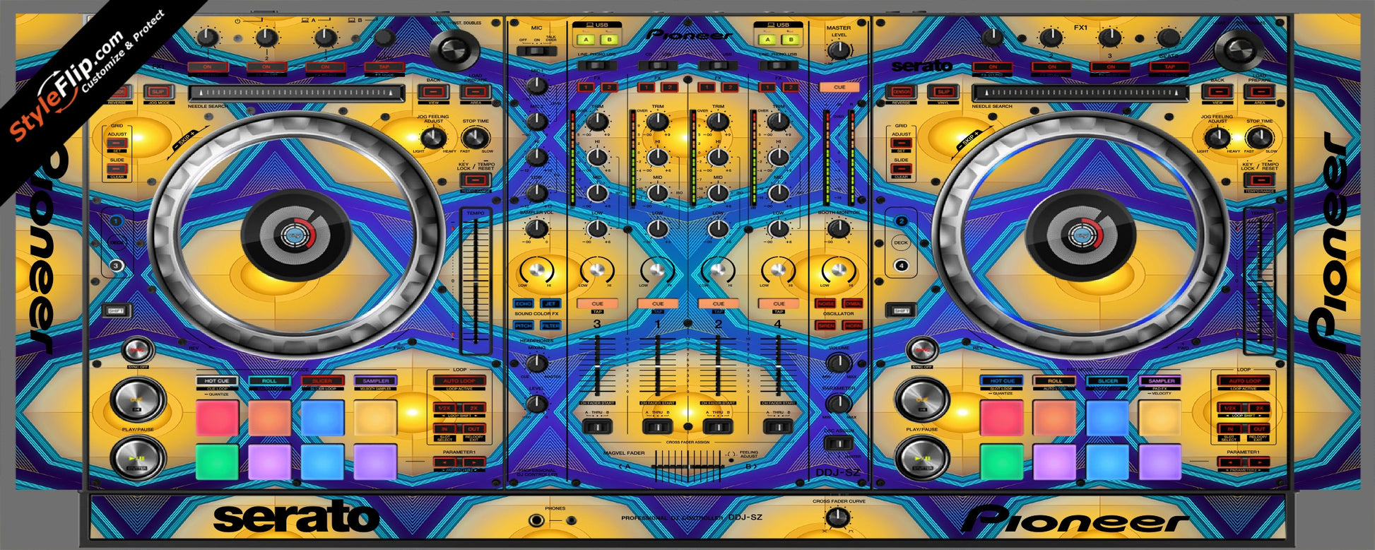 Honeycomb  Pioneer DDJ-SZ