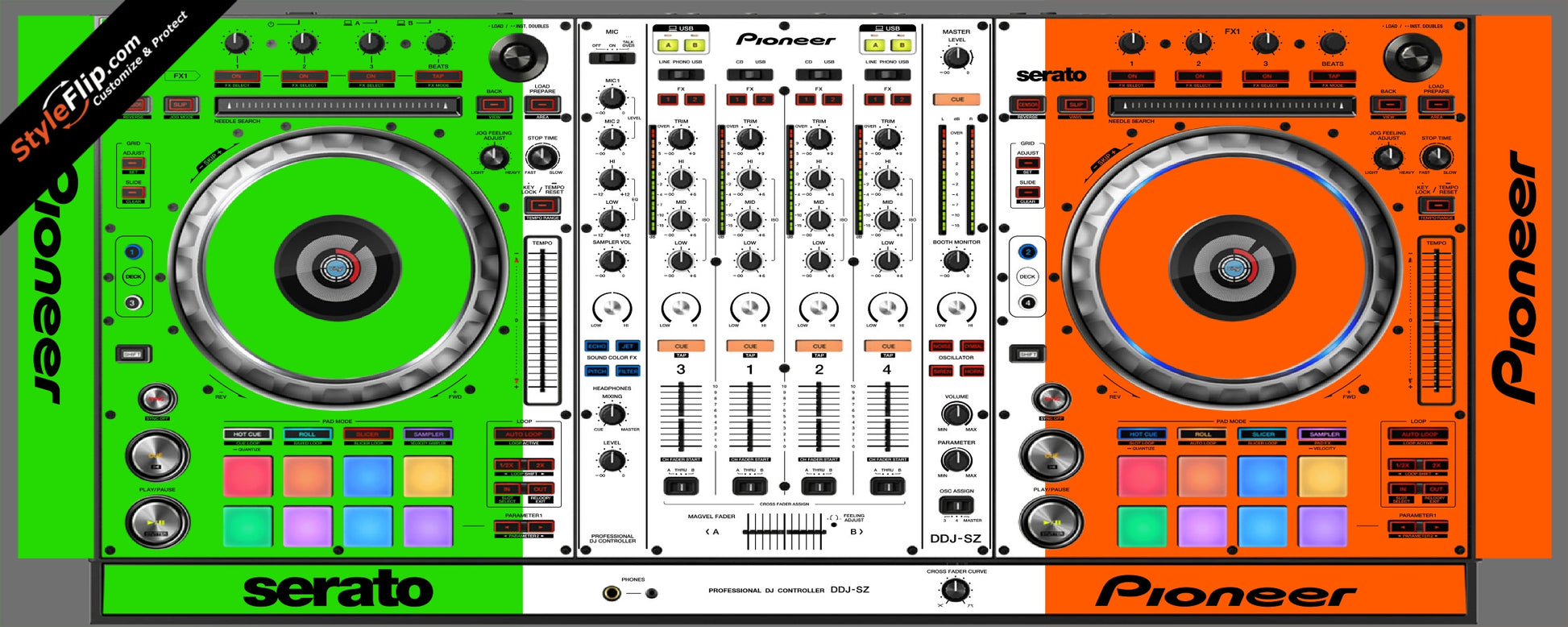 Irish Flag  Pioneer DDJ-SZ