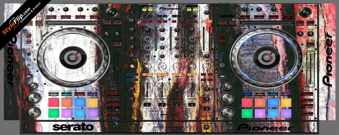 Painted Wood  Pioneer DDJ-SZ