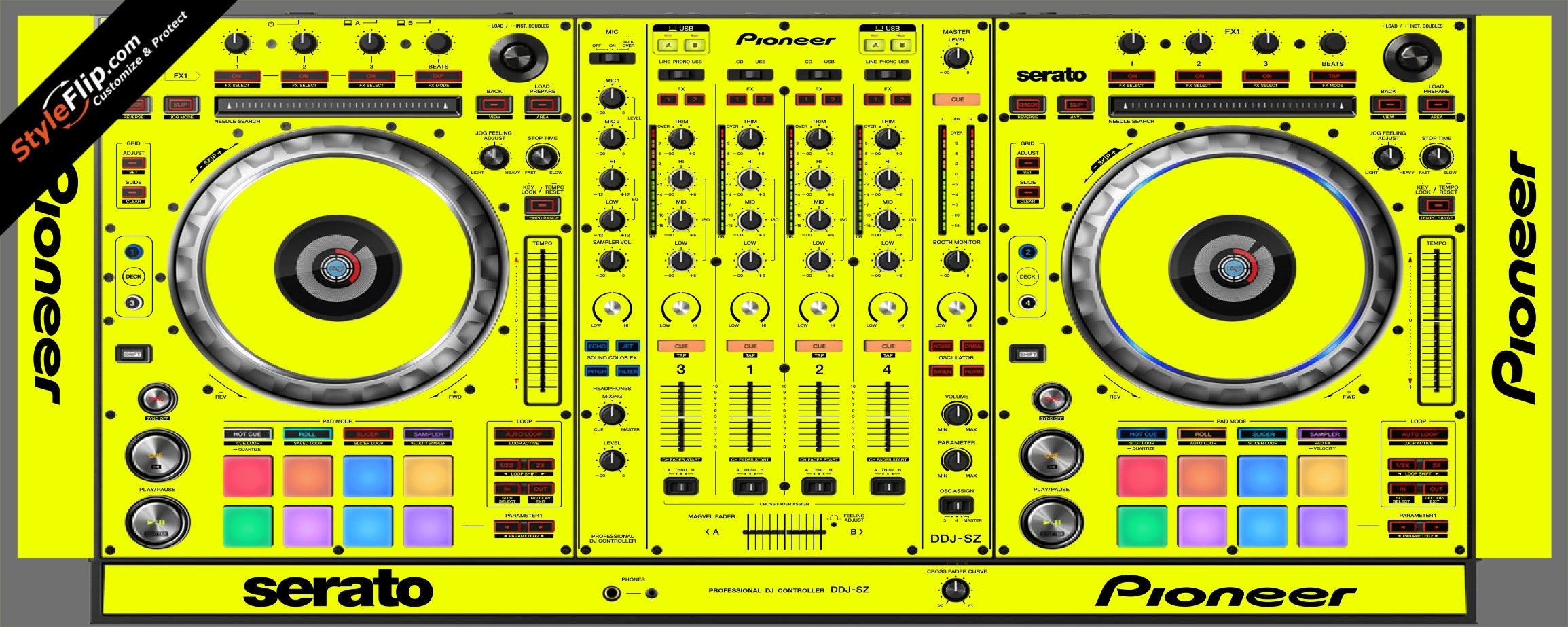 Pioneer-DDJ-SZ-skin-