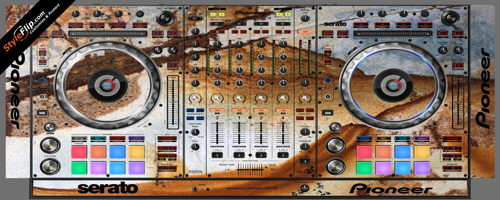 Stained Marble  Pioneer DDJ-SZ